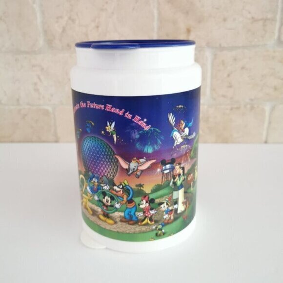 Walt Disney World Travel Mug Refill Celebrate The Future Hand In Hand - Picture 6 of 12